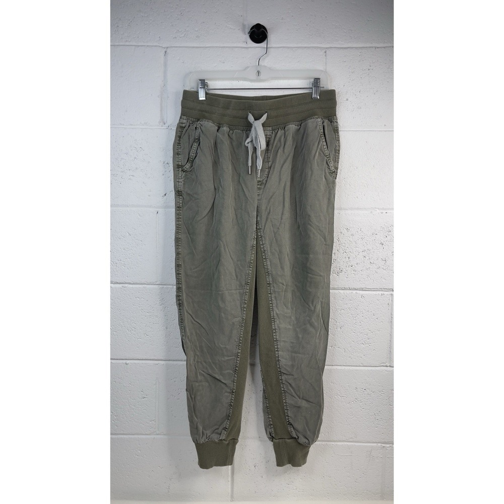 Aerie Pants Womens Small Joggers Olive Green Lounge Casual Comfy Drawstring